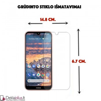 Apsauginis stikliukas telefonui (NOKIA 2.3) Apsauginis stikliukas telefonui (NOKIA 2.3)